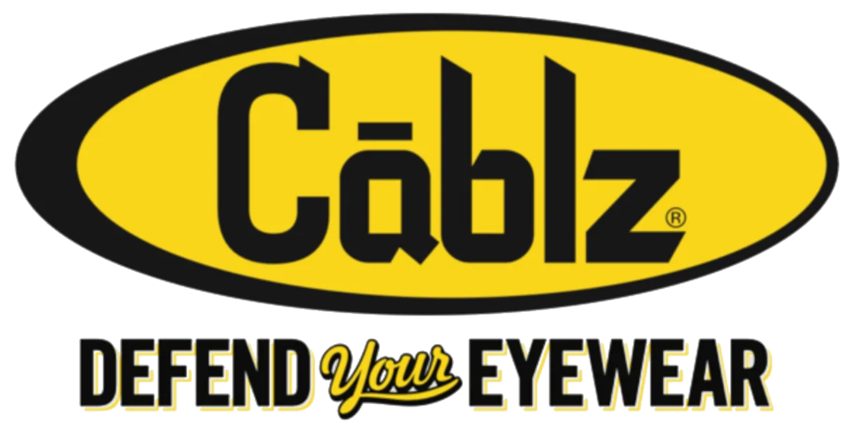 Cablz are the FIRST and ONLY eyewear retainers on the market today with patented ball bearing technology In short, the ball bearings allow the cable to do what it wants to do which is make a suspended archway or space behind the head (to stay off your neck) without having the unnecessary torque at the cable and rubber interface. The cable can be folded to be put away without being kinked, then it returns back to its intended position by having the freedom to spin inside the rubber attachments.